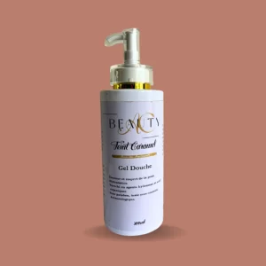 Gel douche teint caramel