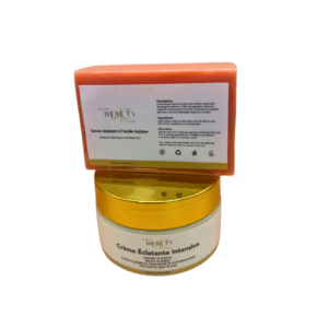 Crème visage et Savon éclatante