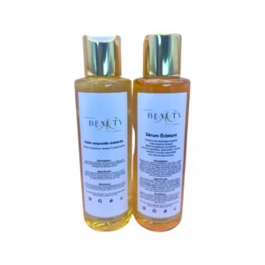 Huile corporelle et Sérum éclatante