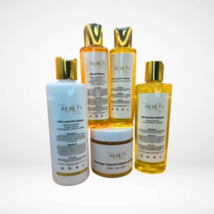 Lotion, Gel douche, Sérum, Huile et gommage corporel éclatante