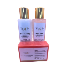 Nettoyant, Tonique et savon éclatante