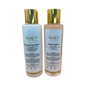Nettoyant visage et Tonique éclatante